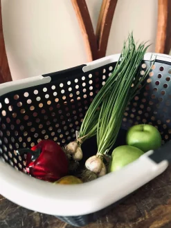 VIAMAJA Kurve / Opbevaring<Indkøbskurv med håndtag - Recycling