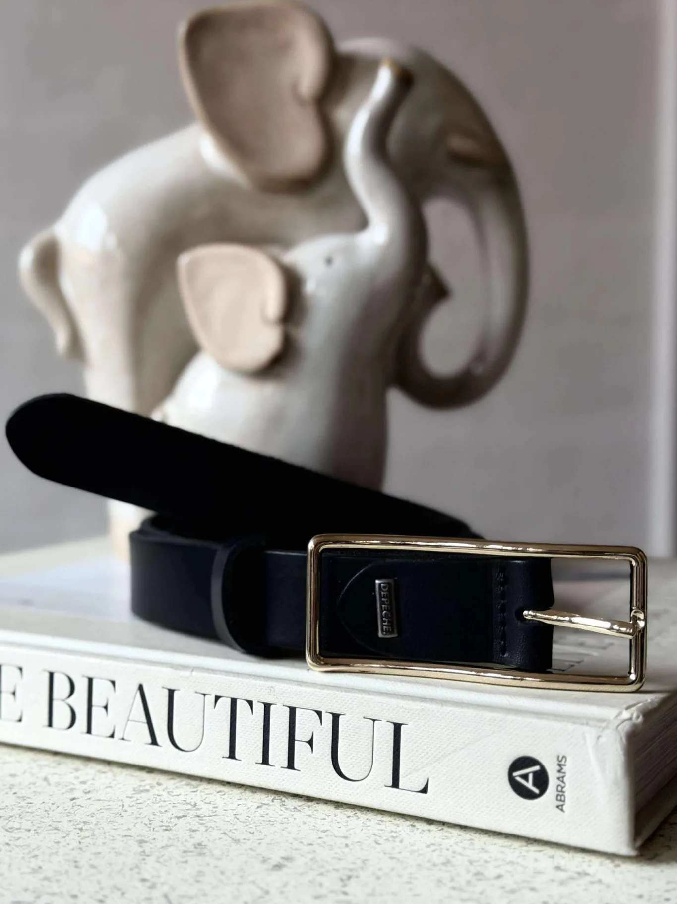 VIAMAJA Bælter<Jeans bælte - Black / gold