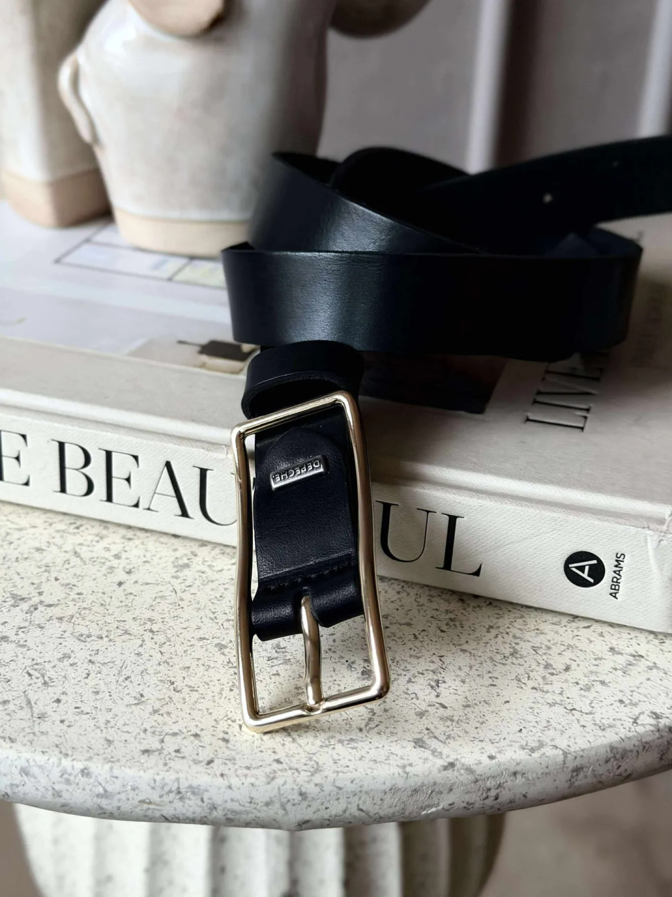 VIAMAJA Bælter<Jeans bælte - Black / gold