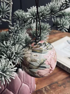 VIAMAJA Jul<Julekugle - metal flower