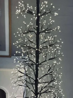 VIAMAJA Lys Og Led|Blomster<Juletræ med 1600 led lys - Black