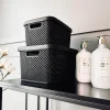 Børn VIAMAJA Opbevaring Til Badeværelse|Garderobe Opbevaring<Kasse med låg - Small VILA BLACK