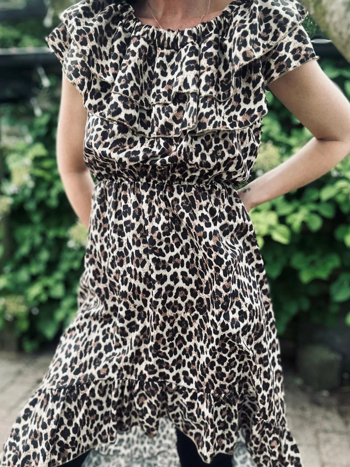 VIAMAJA Kjoler<Kjole LANA off shoulder Leo