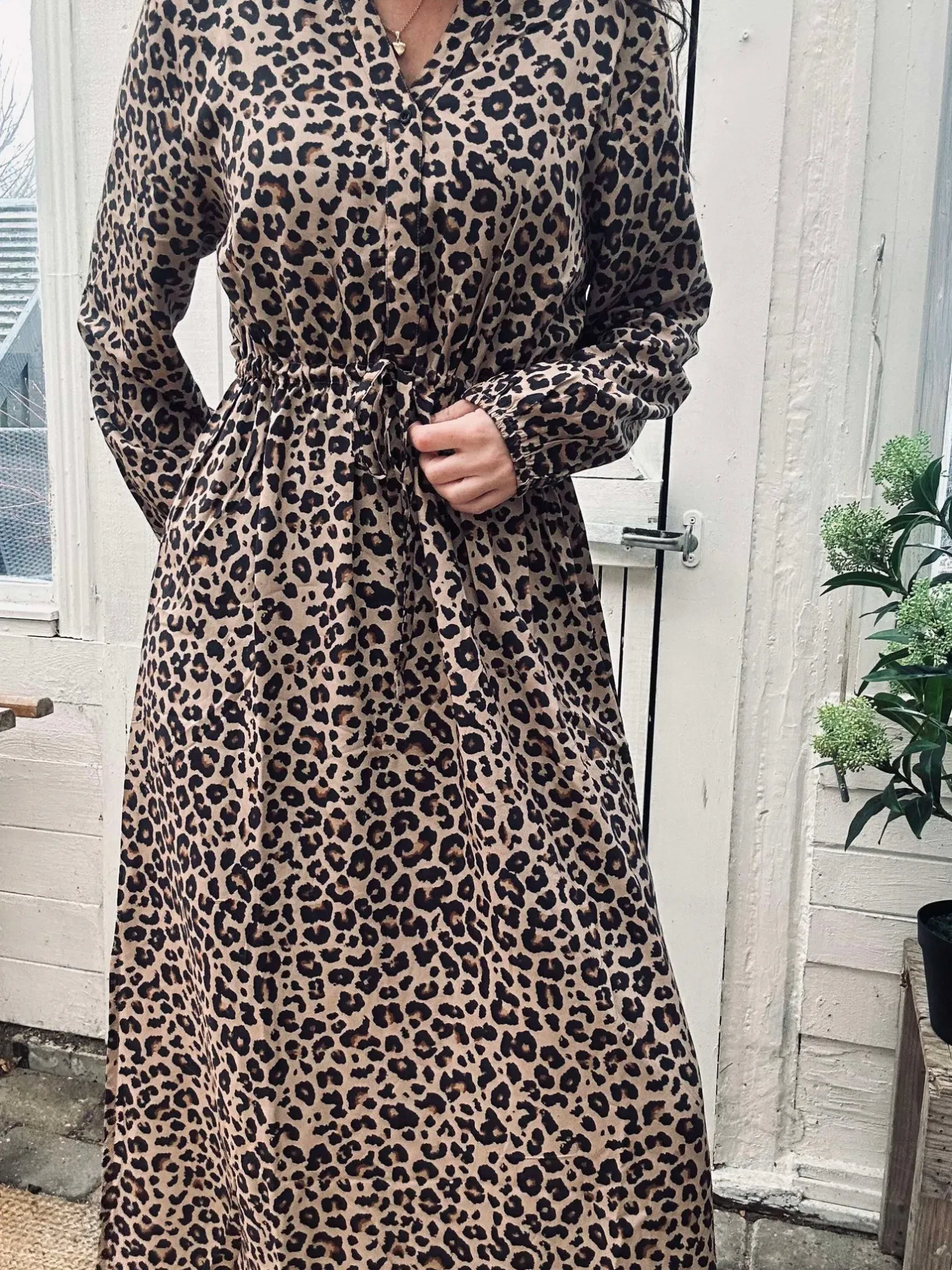 VIAMAJA Kjoler<Kjole Lina Leopard