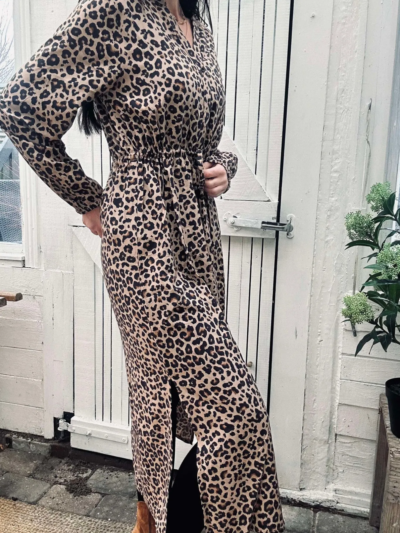 VIAMAJA Kjoler<Kjole Lina Leopard