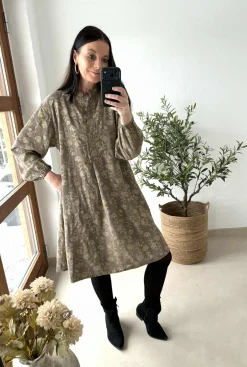 VIAMAJA Kjoler<Kjole med guld print