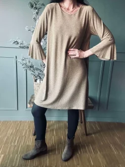 VIAMAJA Kjoler<Kjole Sparkle Gold