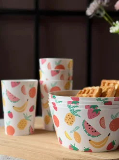 VIAMAJA Krus, Kopper Og Glas|Mini Maja<Kop FRUIT - 4 stk.