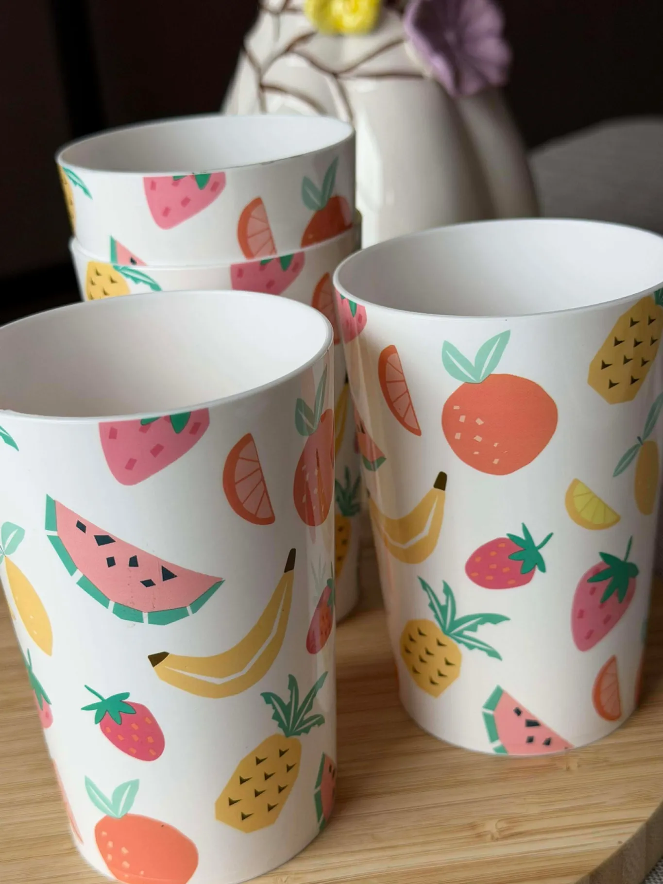 VIAMAJA Krus, Kopper Og Glas|Mini Maja<Kop FRUIT - 4 stk.