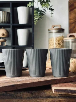 VIAMAJA Krus, Kopper Og Glas|Camping Og Picnic<Kop Norma stone grey - 3 stk