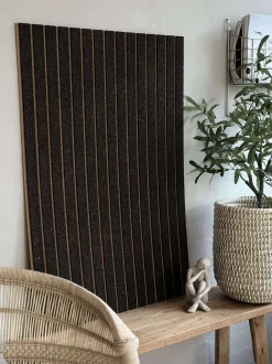VIAMAJA Korkplader<Korkplade med panel effekt NEW Dark - Støjdæmpende