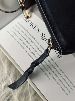 VIAMAJA Clutch|Toilettasker<Kosmetikpung / Clutch - Black leather