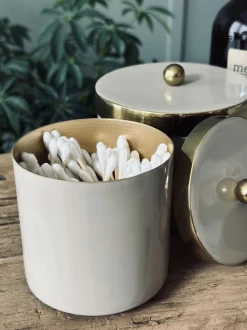 VIAMAJA Badeaccessories|Tilbehør Til Badeværelse<Krukke med låg – Small