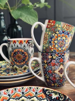 VIAMAJA Krus, Kopper Og Glas|Porcelæn Og Stentøj<Krus Color boheme MIX