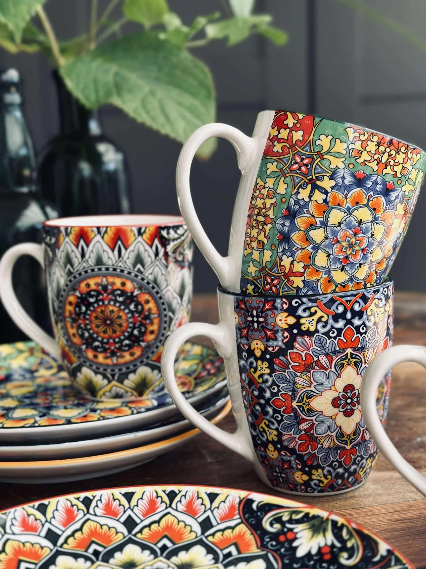 VIAMAJA Krus, Kopper Og Glas|Porcelæn Og Stentøj<Krus Color boheme MIX