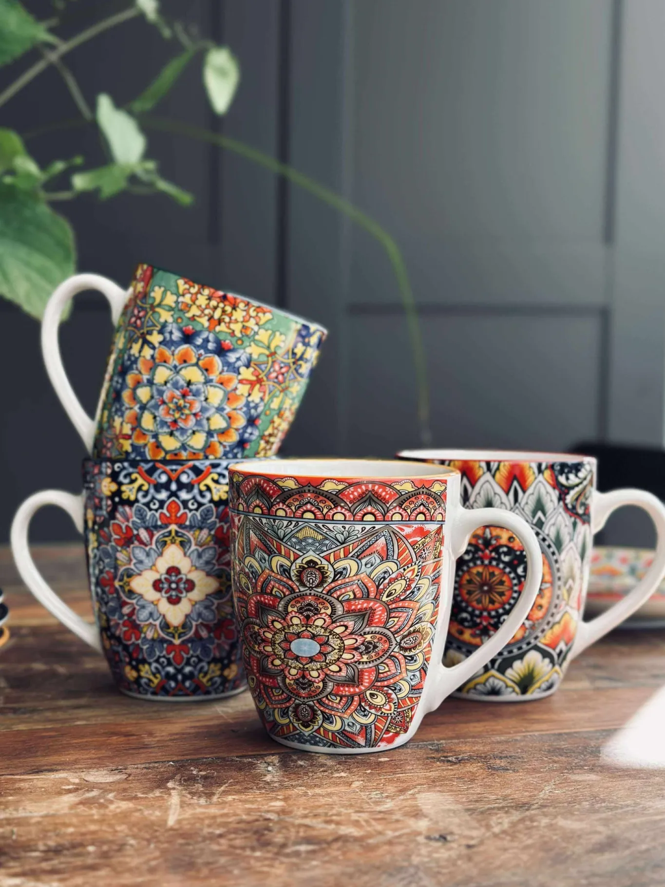 VIAMAJA Krus, Kopper Og Glas|Porcelæn Og Stentøj<Krus Color boheme MIX