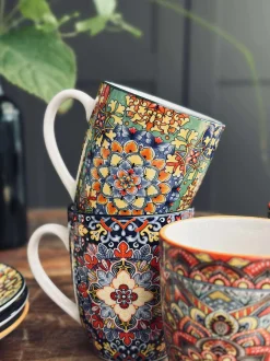 VIAMAJA Krus, Kopper Og Glas|Porcelæn Og Stentøj<Krus Color boheme MIX