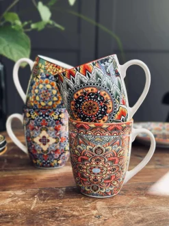 VIAMAJA Krus, Kopper Og Glas|Porcelæn Og Stentøj<Krus Color boheme MIX