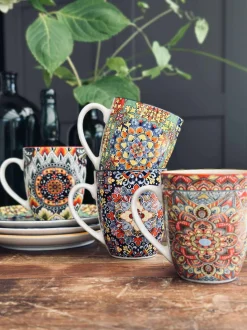 VIAMAJA Krus, Kopper Og Glas|Porcelæn Og Stentøj<Krus Color boheme MIX