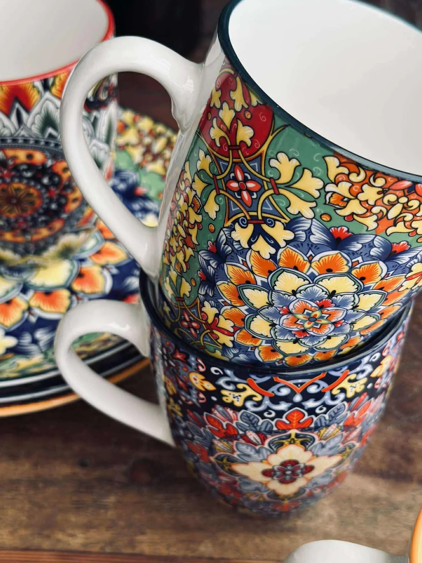 VIAMAJA Krus, Kopper Og Glas|Porcelæn Og Stentøj<Krus Color boheme MIX