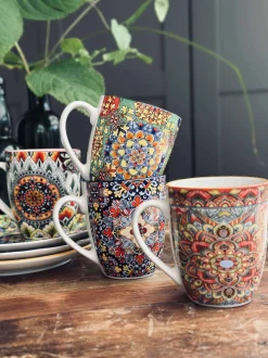 VIAMAJA Krus, Kopper Og Glas|Porcelæn Og Stentøj<Krus Color boheme MIX