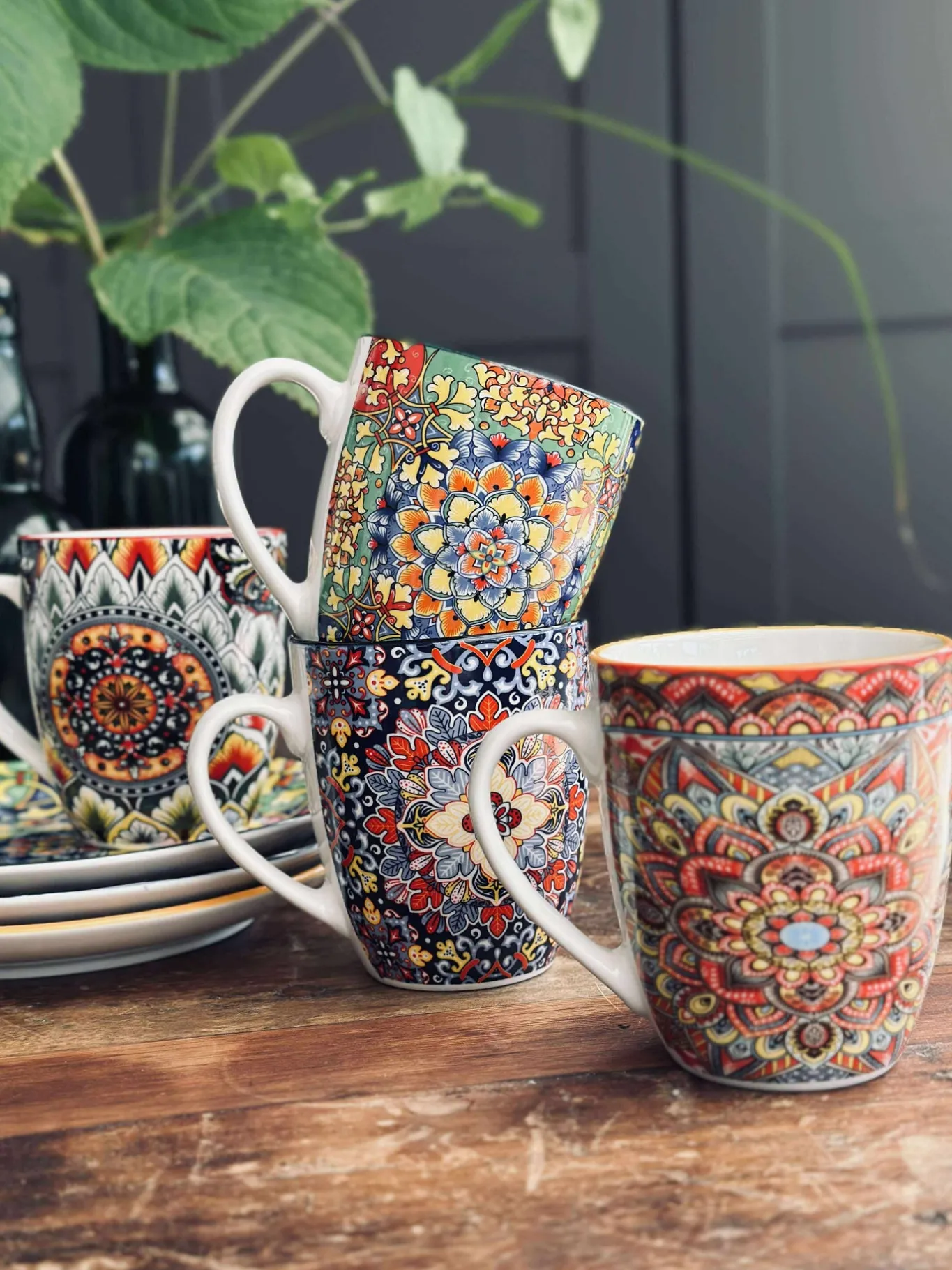 VIAMAJA Krus, Kopper Og Glas|Porcelæn Og Stentøj<Krus Color boheme MIX