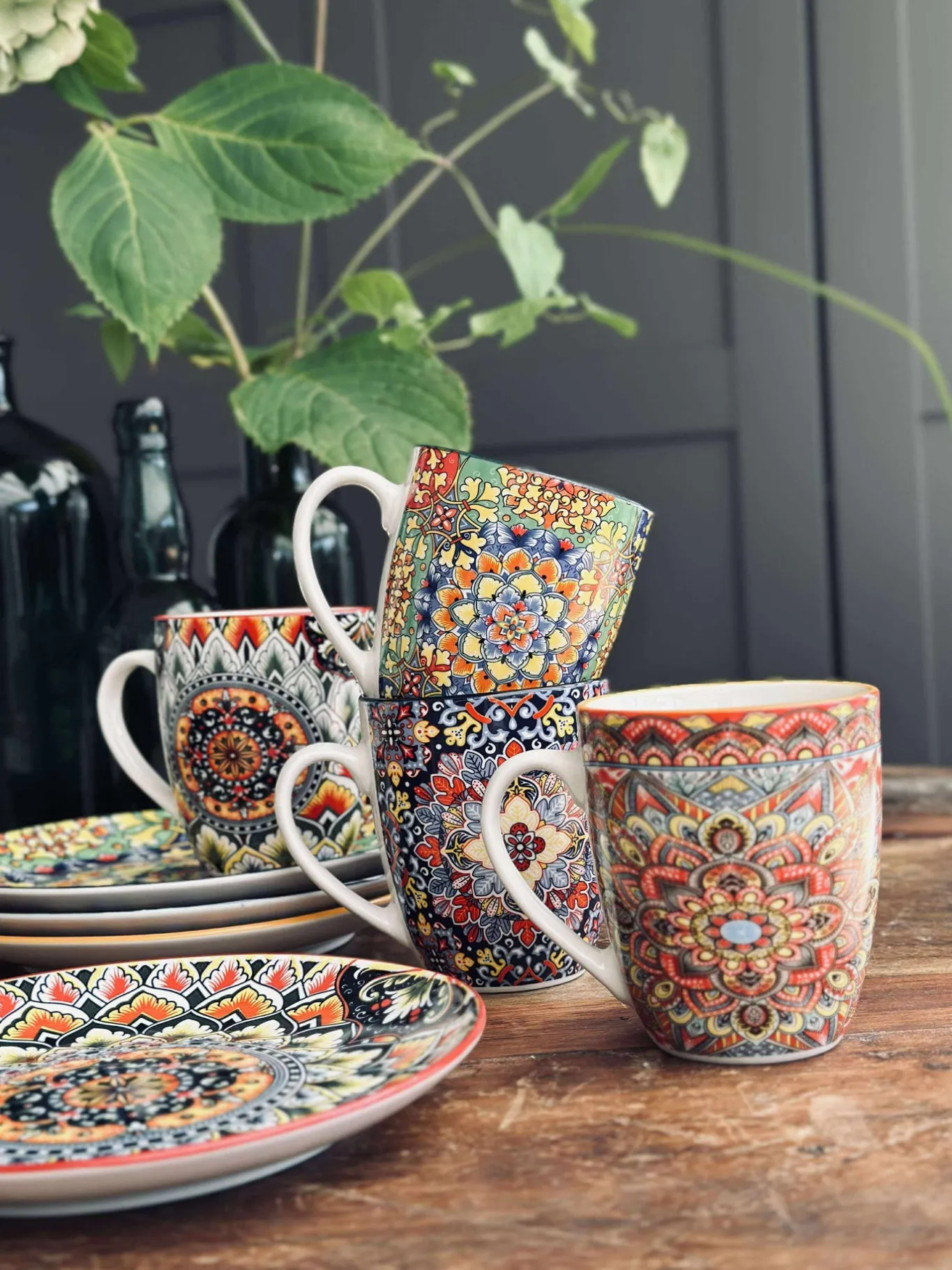 VIAMAJA Krus, Kopper Og Glas|Porcelæn Og Stentøj<Krus Color boheme MIX