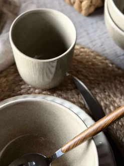 VIAMAJA Krus, Kopper Og Glas|Porcelæn Og Stentøj<Krus Lydia keramik - Sæt med 4 stk Beige