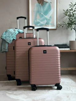 VIAMAJA Kufferter|Rejse Opbevaring<Kuffert sæt af 3 stk – Rose