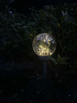 VIAMAJA Lys Og Led|Udendørs Led<Kugle med 20 led lys – Solar