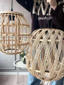 VIAMAJA Lamper<Lampe - rattan - Dia 35 cm
