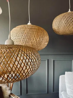 VIAMAJA Lamper<Lampe bambus - Dia 45cm
