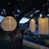 VIAMAJA Lys Og Led|Udendørs Led<Lampe cylinder med solceller - SUMMER GOLD