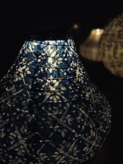 VIAMAJA Lys Og Led|Udendørs Led<Lampe med solceller Pear – SUMMER BLUE
