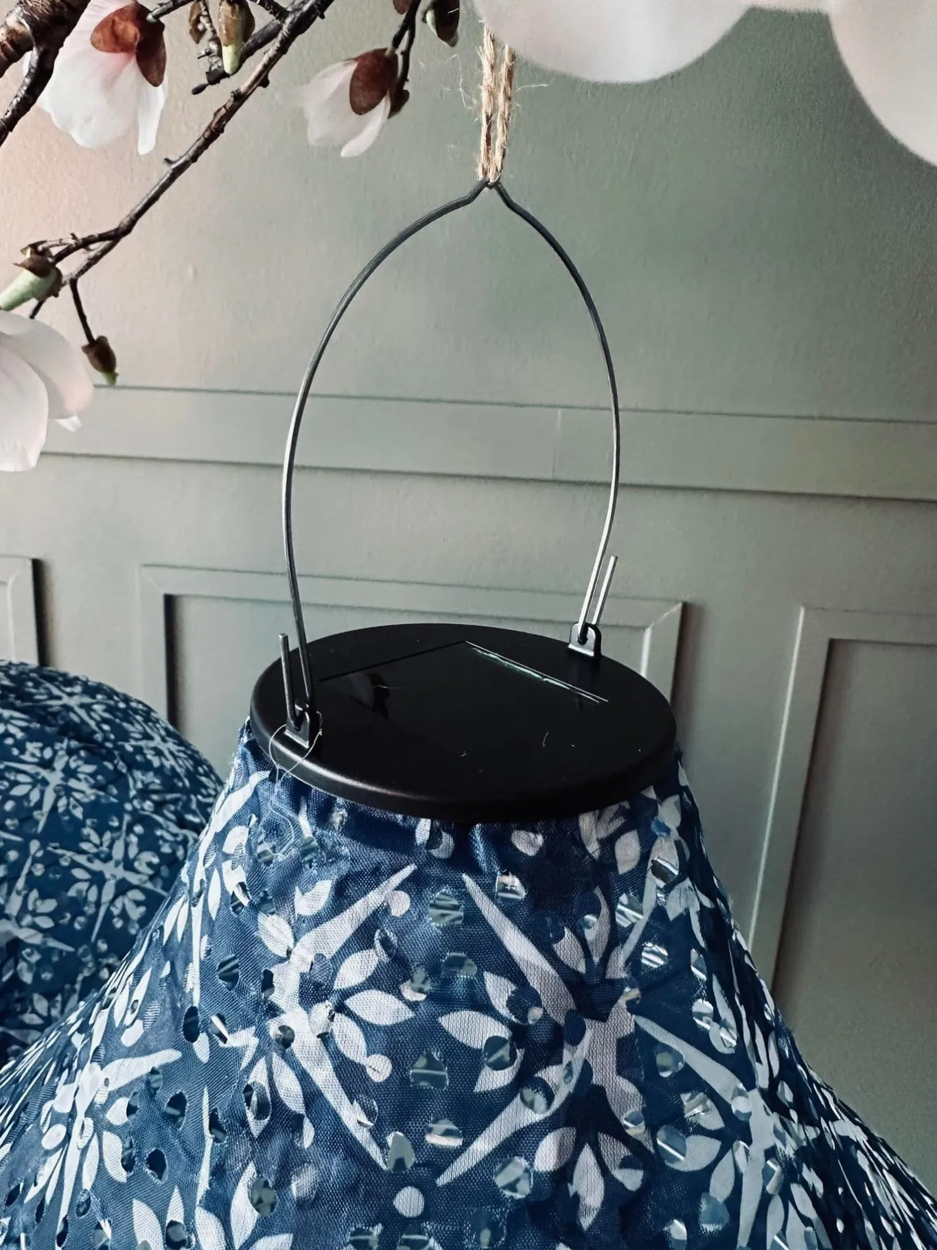 VIAMAJA Lys Og Led|Udendørs Led<Lampe med solceller Pear – SUMMER BLUE