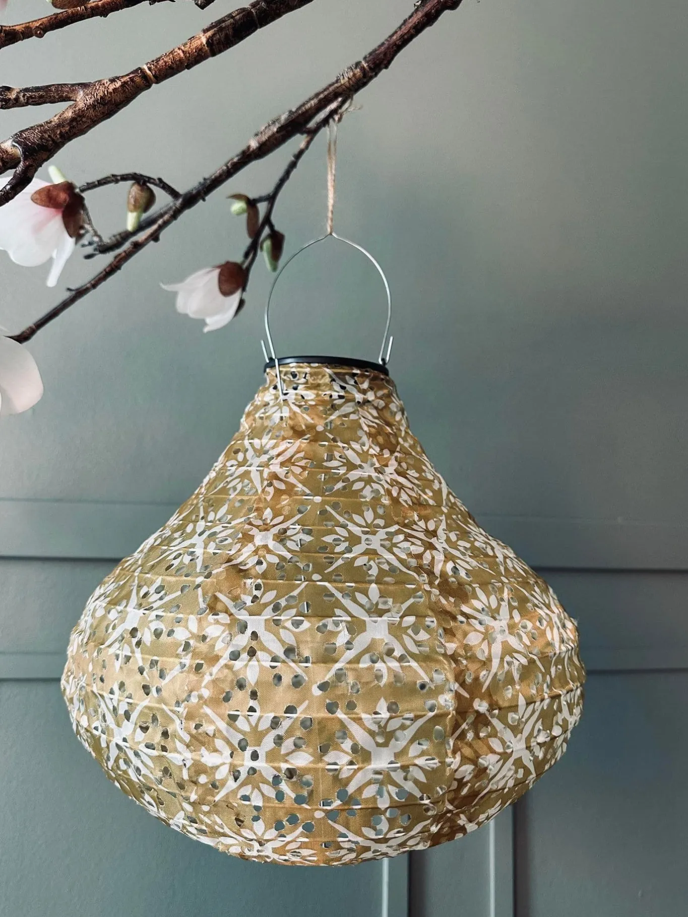 VIAMAJA Lys Og Led|Udendørs Led<Lampe med solceller Pear - SUMMER GOLD