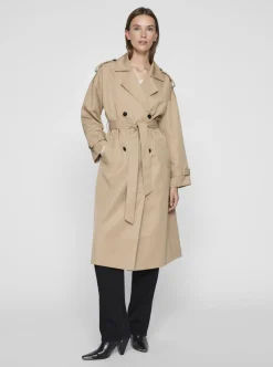 VIAMAJA Jakker<Lang trenchcoat - Savannah Tan