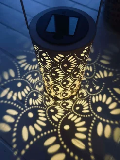 VIAMAJA Lys Og Led|Udendørs Led<Lanterne DELI m. Solceller – Beige