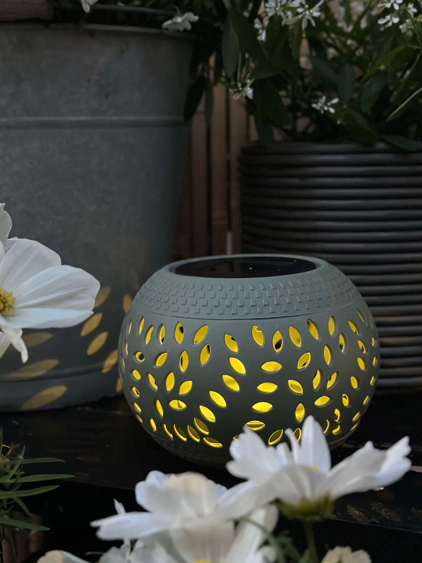 VIAMAJA Lys Og Led|Udendørs Led<Lanterne FIONA Solar - Grøn