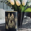 VIAMAJA Lys Og Led|Led Designlys<Lanterne med led lys - Black / gold