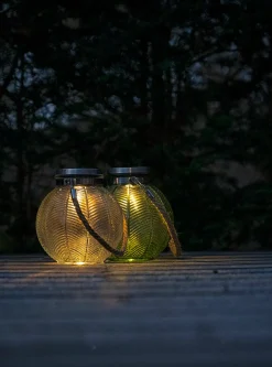 VIAMAJA Lys Og Led|Udendørs Led<Lanterne med solceller – Nancy clear