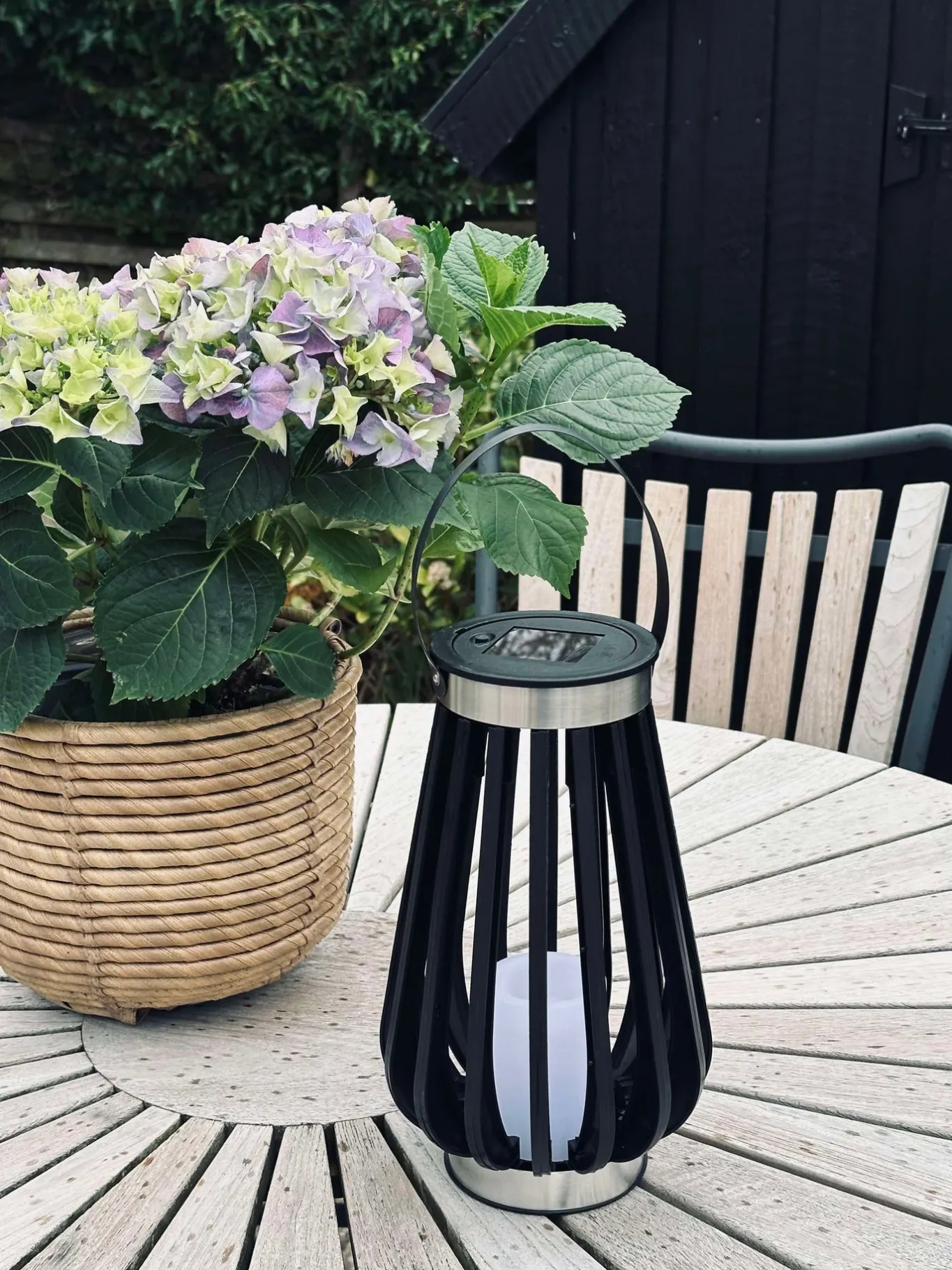 VIAMAJA Lys Og Led|Udendørs Led<Lanterne Solar black - Small
