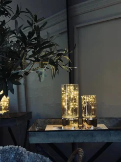 VIAMAJA Lys Og Led|Led Designlys<Lanterner MAGIC med LED - Sæt med 2 stk.