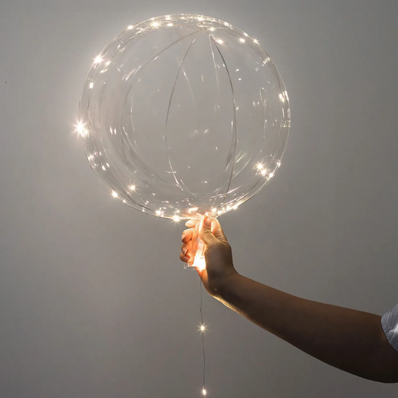 VIAMAJA Lys Og Led|Led Jul<LED Balloner - 10 pak (varm hvid lys)