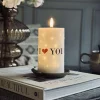VIAMAJA Lys Og Led|Led Bloklys<LED Bloklys TWINKLE - Love