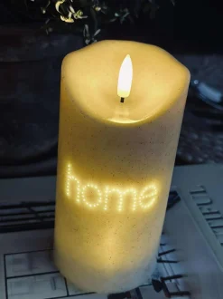 VIAMAJA Lys Og Led|Led Bloklys<LED Bloklys Twinkle Home