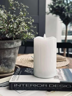 VIAMAJA Lys Og Led|Led Bloklys<LED Bloklys White TWINKLE - 12,5cm