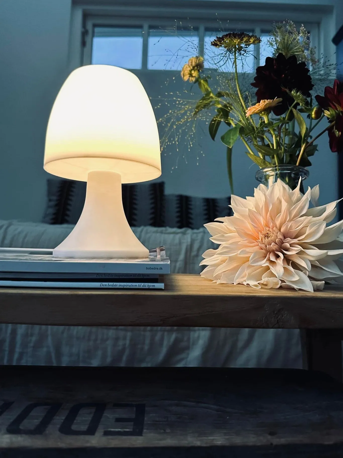 VIAMAJA Lys Og Led|Led Dekoration<LED Bordlampe - Tilbud 2 stk