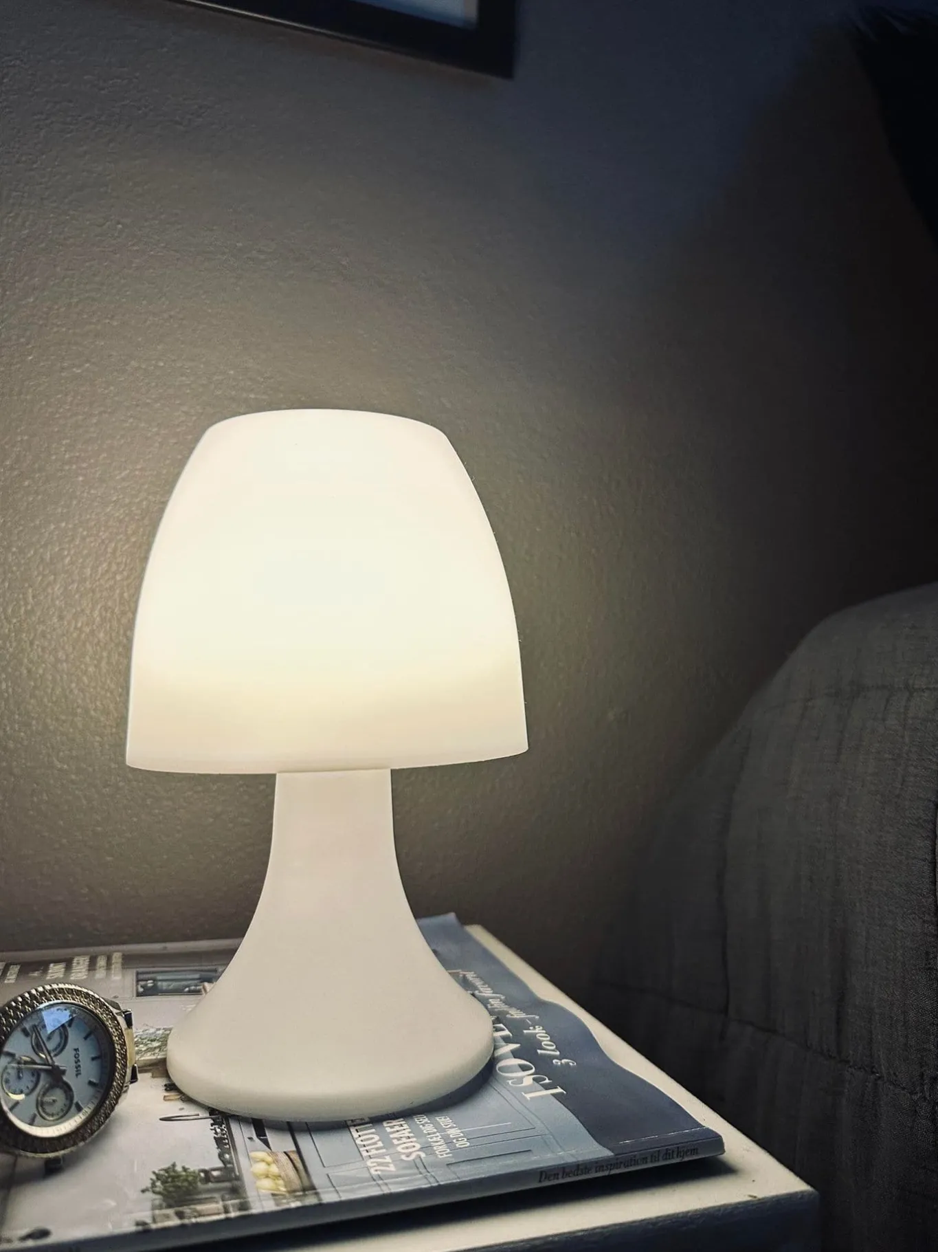 VIAMAJA Lys Og Led|Led Dekoration<LED Bordlampe - Tilbud 2 stk