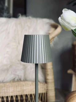 VIAMAJA Lys Og Led|Led Lamper<LED bordlampe MILLA Taupe - genopladelig